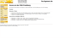 Desktop Screenshot of fos.hgesser.de